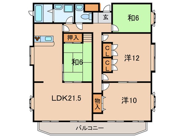 若葉園の物件間取画像